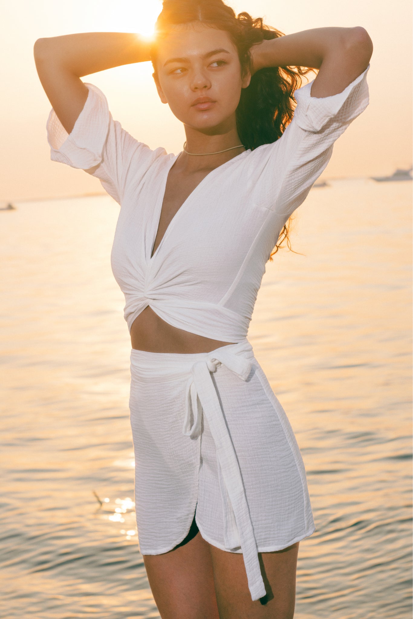 Simone Wrap Skirt