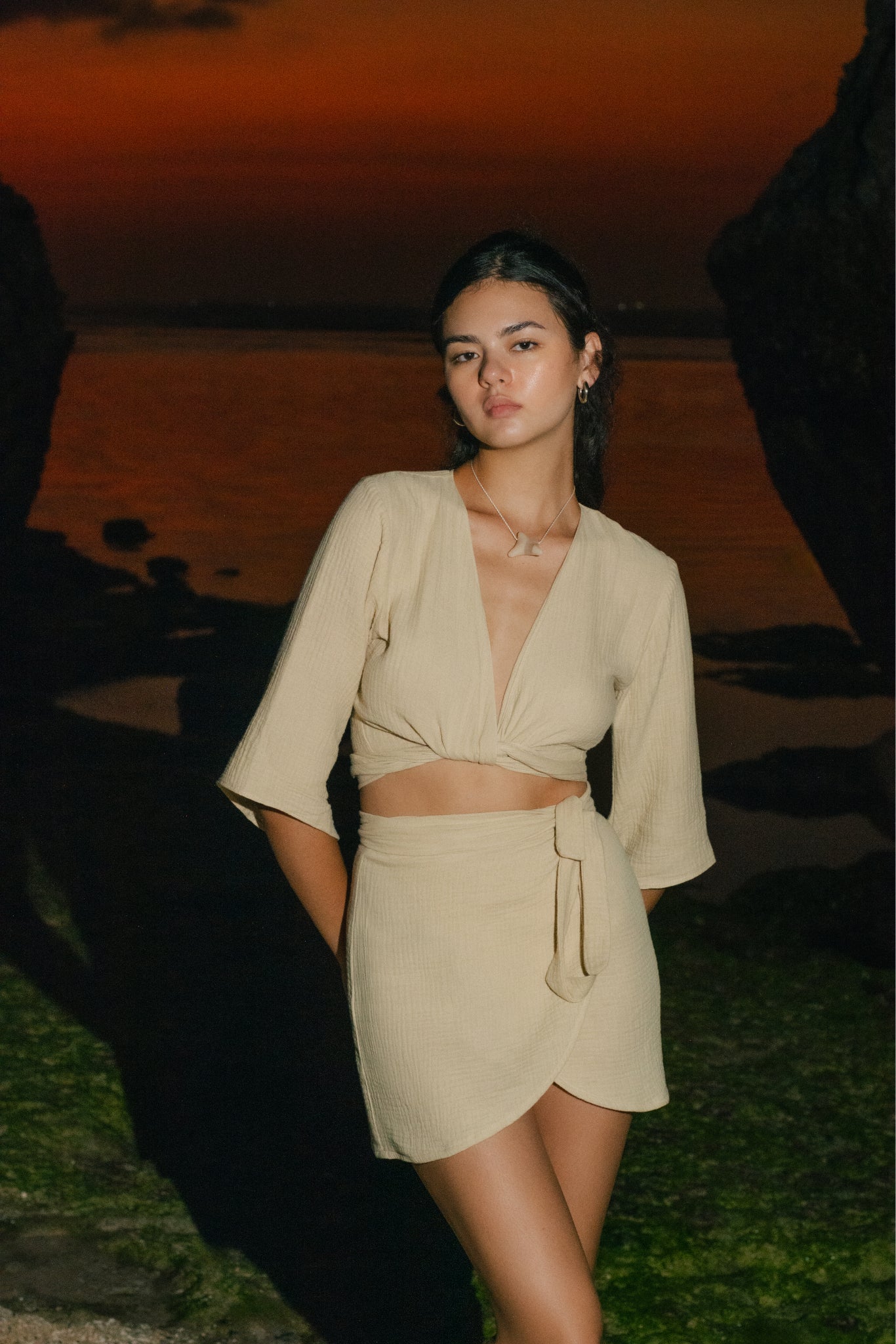 Simone Wrap Skirt